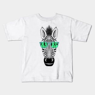 Rare zebra Kids T-Shirt